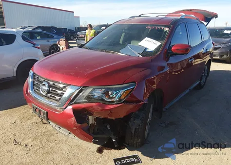 2020 Nissan Pathfinder Sl 2Wd из США, поврежденный, VIN 5N1DR2CN6LC647222